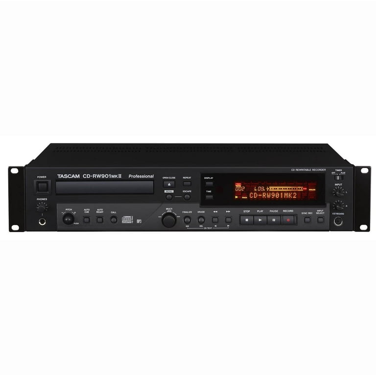 TASCAM CD-RW901mkII Professional CD Recorder/Player w/Advanced