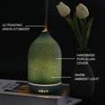 thumbnail image 4 of Essential Oil Diffusers, Aromatherapy Diffuser for Essential Oils, 100ml Ceramic Oil Diffusers for Large Room - 5 Timers, Warm Ambient Light, Auto-Off, 4 of 13