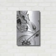 thumbnail image 3 of Luxe Metal Art 'Inverted Vintage Motorcycle I' by Ethan Harper, Metal Wall Art, 16"x24", 3 of 7