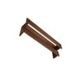 thumbnail image 4 of QualitChoice Wooden Display Riser Shelf Collectibles Display Stand for Dolls Figures Toys 3 Layer 40cm Brown 2 Layer 40cm, 4 of 6