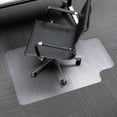 thumbnail image 1 of Office Chair Mat with Lip Anti-Slip Spiked, 30" x 48" PVC Transparent Desk Chair Mat Carpet Protector for Home Office, Easy to Clean, 1 of 8