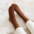 thumbnail image 6 of Povozer Women's Cotton Ankle Socks Solid Color Loose Stretchy 1 Pairs(Gold,One Size), 6 of 6