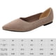 thumbnail image 2 of Mujeres Ballet Flats Slip on Flat Flat Dress Shoes zapatos para caminar zapatos para caminatas para la oficina de trabajo casual elegante, 2 of 6