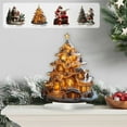 thumbnail image 2 of PEIBang Christmas Table Decorations,2D Acrylic House Decor with Base Christmas Centerpiece for Winter Holiday Home Party Decor, 2 of 6