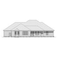 thumbnail image 4 of 763-3617: Country Farmhouse 4 Bed, 5 Bath Luxury Home Plan, 3617 Sq Ft: Full Blueprints with License to Build by Home Plan Marketplace - Lesuto, 4 of 7
