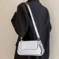thumbnail image 7 of Crossbody Bags for Women, Small Purses for Women, Women's Shoulder Purse Laser Bag Y2K Clutch Bag, Solid Color Shoulder Bag, Evening Bags, Silver, 7 of 7