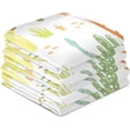 thumbnail image 7 of Wild West Cow Skull Dish Towels Set of 4, Wheel Cactus Snakes Washable Tea Towels Dishcloths Lint-Free 18x28 Inch Fast Drying for Kitchen Restaurant Bar Clean, 7 of 7
