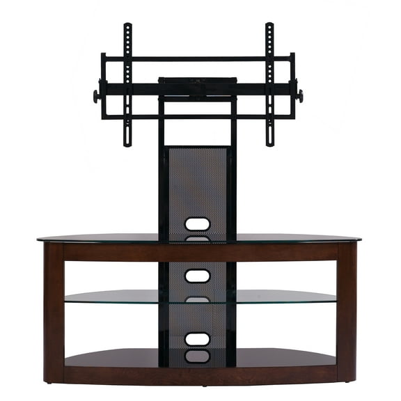 TransDeco TV Stand with Mount for 35 to 80-Inch OLED LED LCD 4K TV TD600DB