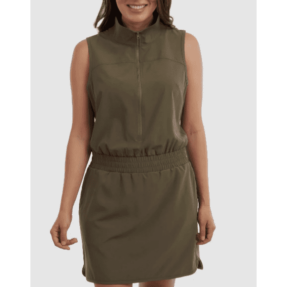 Elle Sport Women’s Active Dress Green Medium