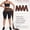 Coffee, variant on Women Waist Trainer Belt, Adjustable Tummy Control Waist Trimmer for Belly Shaping, Sweat Sauna Workout Belt for Gym & Postpartum Support, Hook & Loop Closure