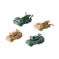 thumbnail image 4 of Kit de 4 modelos de tanque a escala 1/144, modelo de construcción, decoración del hogar, recuerdo, modelo de ensamblaje 4D, modo tanque pesado para, 4 of 8