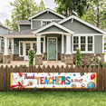 thumbnail image 4 of Colorful Theme Thank You Teachers Banner School Celebration Educational Event for Teacher Appreciation Party School Decor Indoor Decoration, 4 of 7