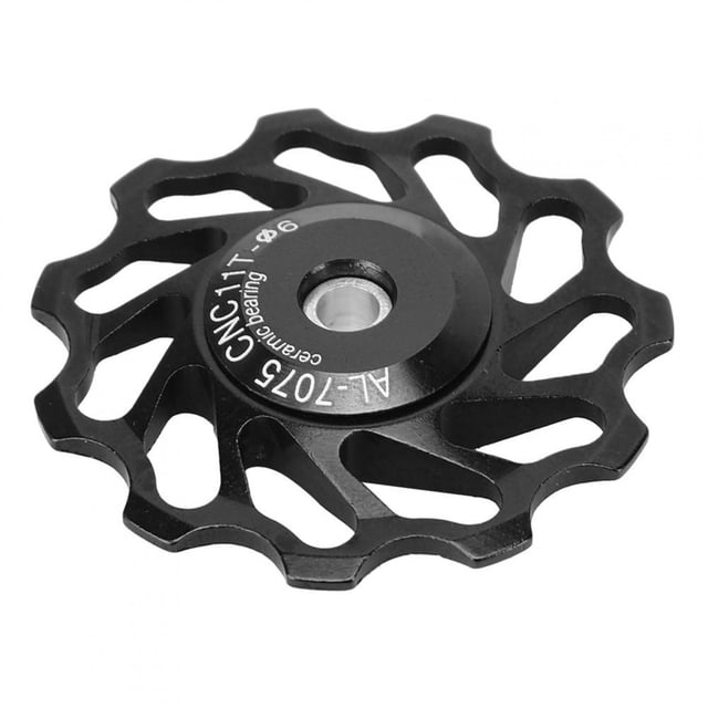 AMONIDA Good Lubricity Rear Derailleur Guide Roller, Rear Derailleur Pulley, Road Bike For Mountain Bicycle