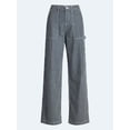 thumbnail image 5 of Kacey Lee Women's Mid Rise Loose Carpenter Jeans, Sizes 0-18, 5 of 5