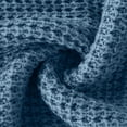 thumbnail image 5 of ameIAEA Mens Sweater Crewneck Knit Sweaters Long Sleeve Solid Color Casual Textured Pullover Sweater, 5 of 5