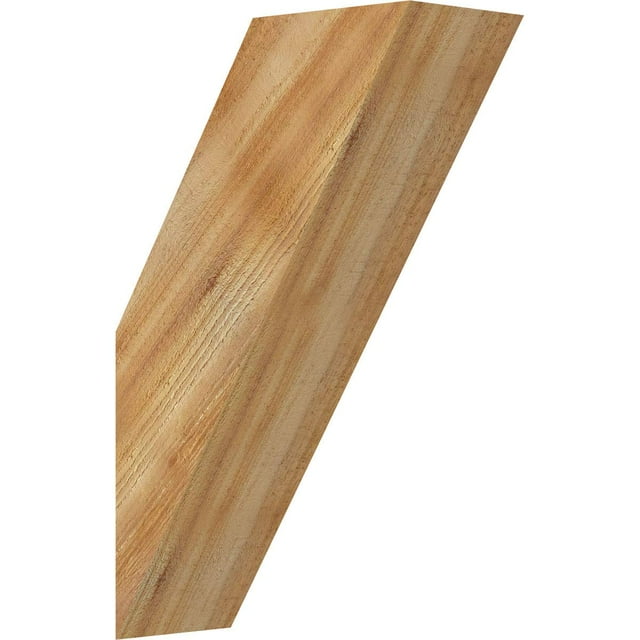 Ekena Millwork BRC06X14X22TRA00RWR Genouillère Traditionnelle Rugueuse 6"L x 14"P x 22"H, Cèdre Rouge Western