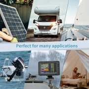 12V LiFePO4 Battery 50Ah, Lithium Batteries with 50A BMS, Rechargeable Deep Cycle, widely used for Trolling Motor, Marine, Camper, RV, Solar Power, Off Grid