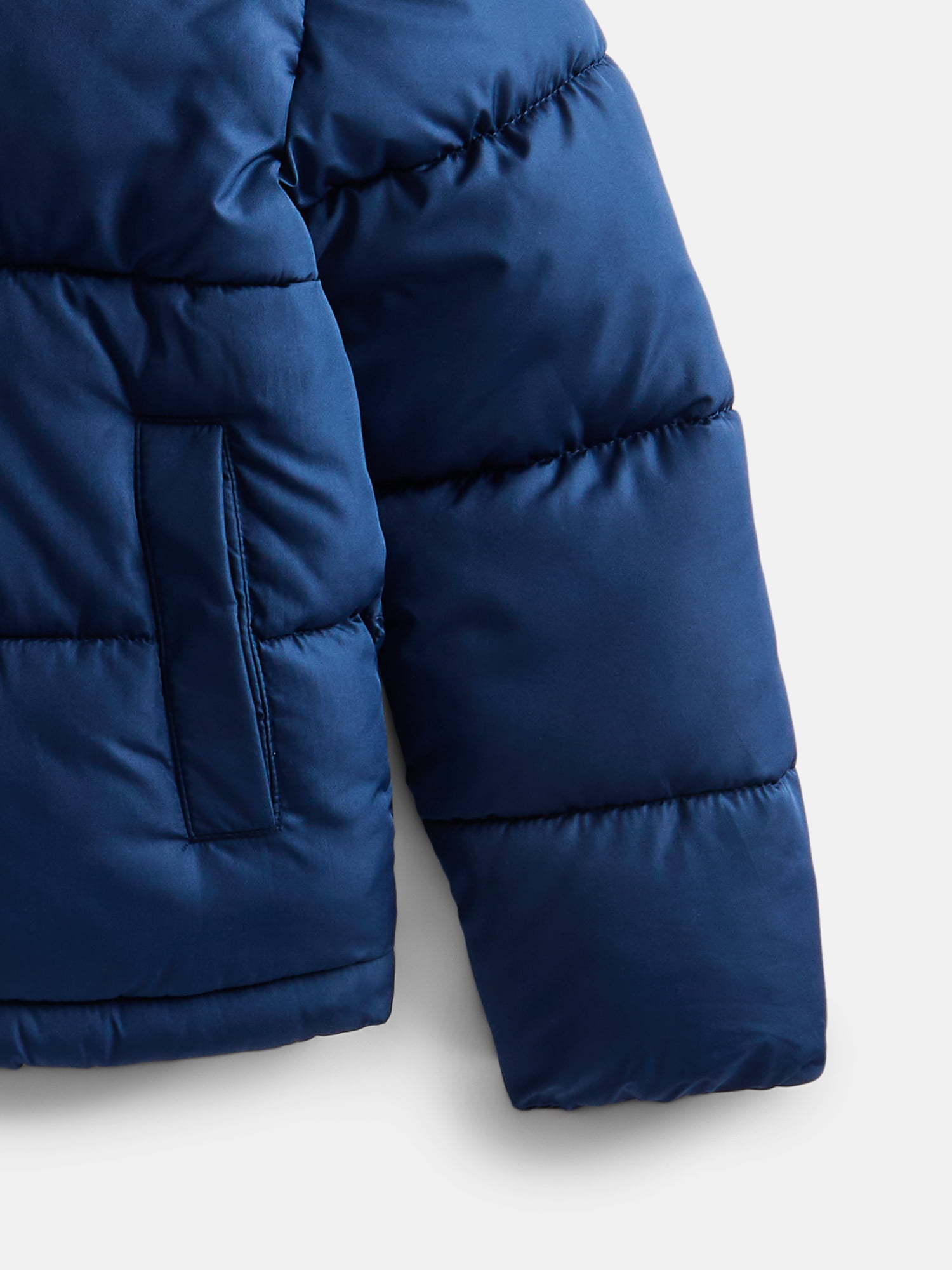 Wonder Nation Boys' Quilted Puffer Jacket with Hood, Sizes 4-18 & Husky