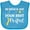Turquoise, variant on Inktastic My Sister is Just Down Right Perfect Down Syndrome Awareness Ribbon Boys or Girls Baby Bib