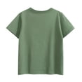 thumbnail image 2 of Hiiyo T-Shirt Graphique Dinosaure pour Garçons Manches Courtes Col Rond pour Enfants, 2 of 6