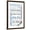 Brown Frame, variant on Art.com Minneapolis, Minnesota - Typography Art Print by Lantern Press, White Frame Wall Art, 17" x 23"