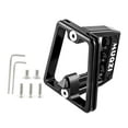thumbnail image 3 of Aluminum Front Carrier Block Bag Bracket Rack Holder Mount Cycling Accessory Black, 3 of 10