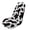 Cow Print, variant on XYZCANDO Daisy Pattern Long-Lasting Towel Car Seat Cover for Beach Camping, Washable Won't Bleed Car Seat Towel Cover