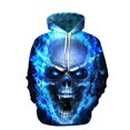 thumbnail image 2 of De Sudadera con capucha y manga larga con estampado 3D unisex, 2 of 2