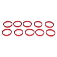 thumbnail image 2 of 10 unids/ de arandelas de aleación de aluminio para bicicleta, espaciadores de vástago delantero de 28,6mm rojo Cola Separadores de auriculares de bicicleta, 2 of 8