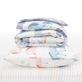 thumbnail image 2 of Juego de ropa de cama para niños pequeños, muselina de algodón con forma de unicornio, 3 piezas, 2 of 6