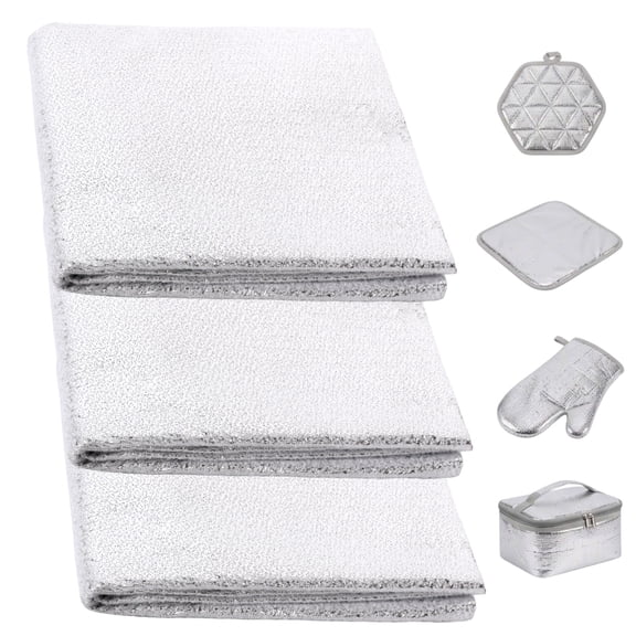 3Pcs Heat Resistant Batting Easy to Cut for Potholders DIY Kitchen Craft