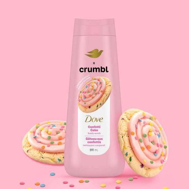 Dove Crumbl Moisturizing Body Wash Confetti Cake 591 ml | Limited