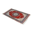thumbnail image 1 of Luzkey Portable Muslim Prayer Rug Carpet Traditional Multipurpose Fast Drying Polyester for Bedroom Floral Patterns 65x120cm Folable Red, 1 of 8