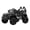 Black, variant on 12V Kids Electric Ride-On Truck – Parental Remote Control, Seasonal Suspension, 3 Speeds, LED Lights, Wireless Connection Music, Seat Belt, Standard Test Method Certified – Purple