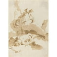 thumbnail image 3 of Giovanni Battista Tiepolo 14x18 Black Modern Framed Museum Art Print Titled - Venus and Cupid Discovering the Body of Adonis (C. 1740), 3 of 5