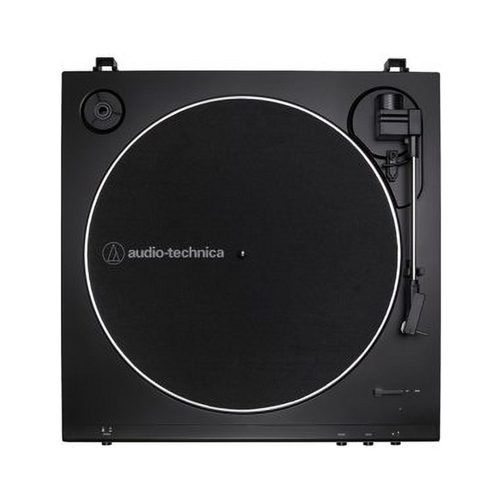 Audio-Technica AT-LP60X-GM Turntable (Gunmetal) with Bluetooth Monitors - Pair