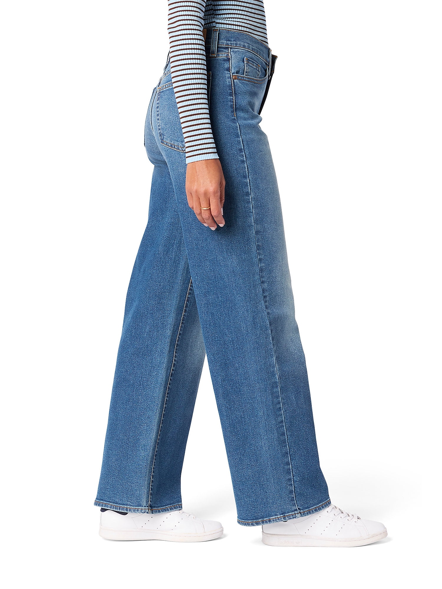 Levi Strauss Signature Women's Heritage Original Wide Leg Jeans, Sizes 0-14