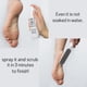 thumbnail image 3 of Removedor de callos, spray exfoliante instantáneo para pies, piel muerta, talones agrietados, tratamiento de pedicura suavizante, funciona con cualquier lima para pies. Wonder Pedi (Lima + Spray 3.38, 3 of 5