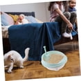 thumbnail image 3 of FL Cat Litter Box Pee Splash Guard High-Side Litter Box Kitten Litter Box Pet Toilet Storage, 3 of 9