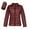 F01-Wine, variant on FYDUU Women Lightweight Quilted Jackets Warm Hoodless Windproof Winter Coat Zip Up Cropped Puffer Padded Coat Fall Winter Jacket Comfort Casual Coats