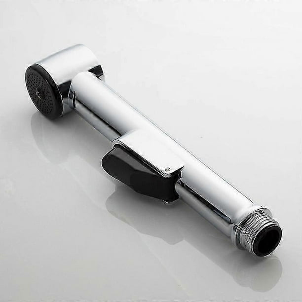 Bidet Hand Shower Toilet Washable Hygienic Toilet Bidet Spray Shower Head Kits Chrome Finish Chrome Hand Shower Hand Shower Durable ABS Cleaner Spray