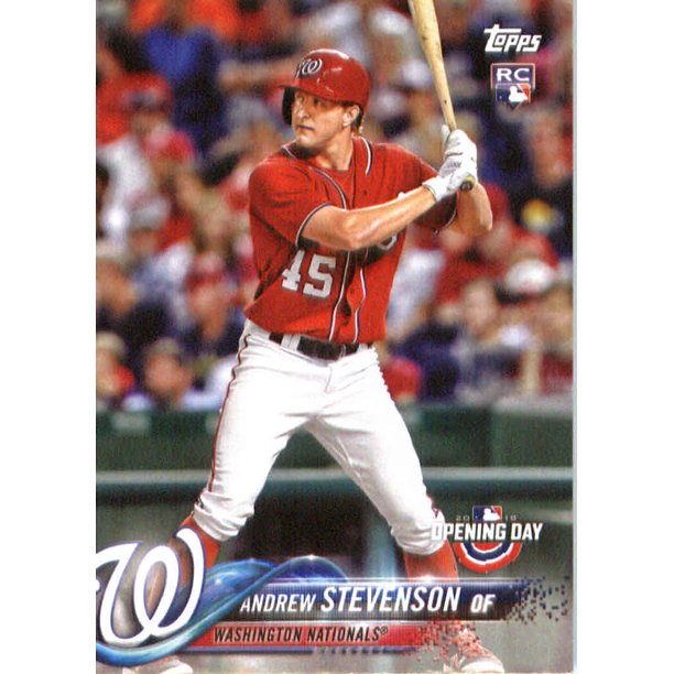 2018 Topps Opening Day 135 Andrew Stevenson Washington Nationals
