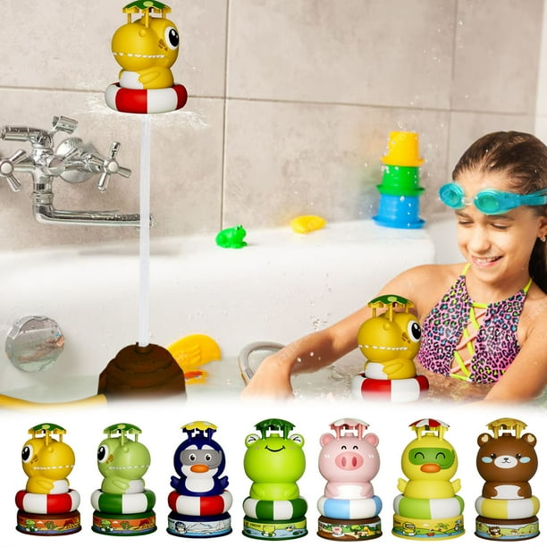 Xihbxyly Especiales Del Día Juguete para Jugar con Agua Pulverizada Aérea de Alta Presión Al Aire de Verano para Niños Volador Giratorio