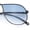 Gunmetal Frame - Blue Lens, variant on Teardrop Aviator Sunglasses for Men Gradient Lens Lightweight Metal Frame UV400 Pilot Shades Gold Frame - Rose Lens