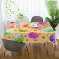 thumbnail image 5 of SKYSONIC Rectangle Table Cloth Easter Eggs Tablecloth Waterproof Anti-Shrink Soft and Wrinkle Resistant Decorative Fabric Table Cover for Outdoor Picnic/Kitchen Dining 60x120In, 5 of 7