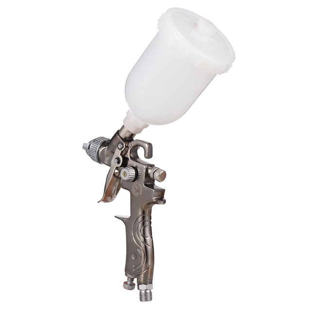Pistola lvmp aire aire spray pistola mini pinta de pintura de pulverización kit de pistola de 0,8 mm boquilla de 250 ml copa de aire pinta de pinintura para pintar Muebles para el