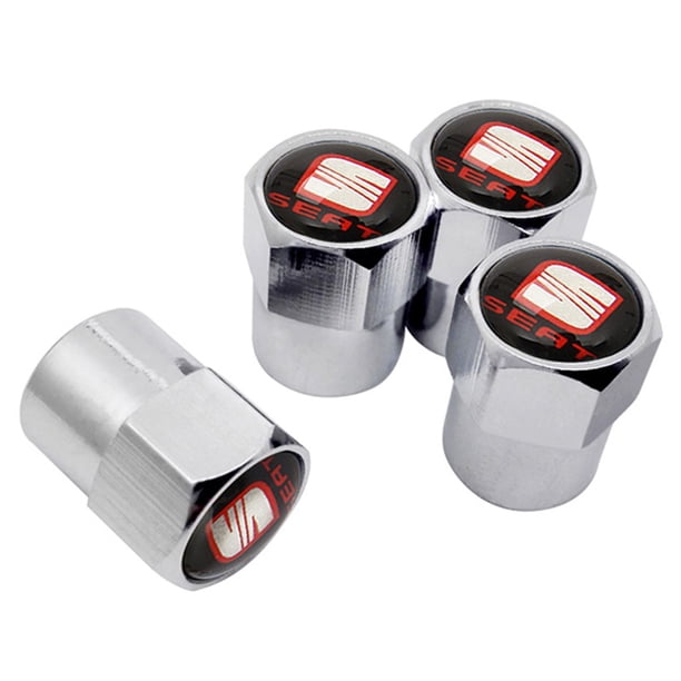 Tapones De Válvula Antirrobo Para SEAT Ibiza Leon Altea Alhambra Cordoba Cupra Toledo Exeo Cubierta De Aire Accesorios