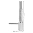 Toddmomy Spring Pins Spring Loaded Locking Pin Silver Positioning for ...