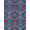 Multicolor Turquoise Purple Coral Yellow, Pattern 1, variant on ODIKA 2'x3' Washable Accent Rug Pet Friendly, Bedside Mat 80S Abstract Grid Block Retro Interlocking Squiggle Funky Memphis Refined for Bedroom, Nursery, RV