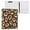 Repeating Pattern Design, variant on Hard Shell Ring Binder With Clip Holds 200 Sheets Office Home Organization Red Beige